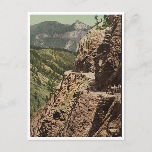 Ouray och Silverton Toll Road Vykort (Framsida)