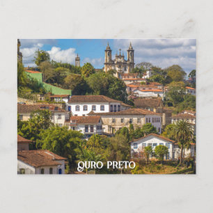 Ouro Preto, Minas Gerais, Brasilien Vykort