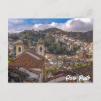 Ouro Preto, Minas Gerais, Brasiliens stadsvy