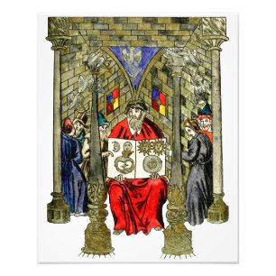 Ouroboros Dragon Alchemy Fototryck