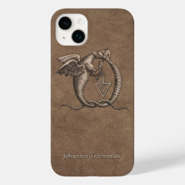 Ouroboros Dragons Faux-Leather med Namn