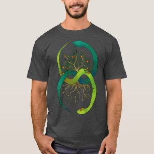 Ouroboros Livets träd T Shirt