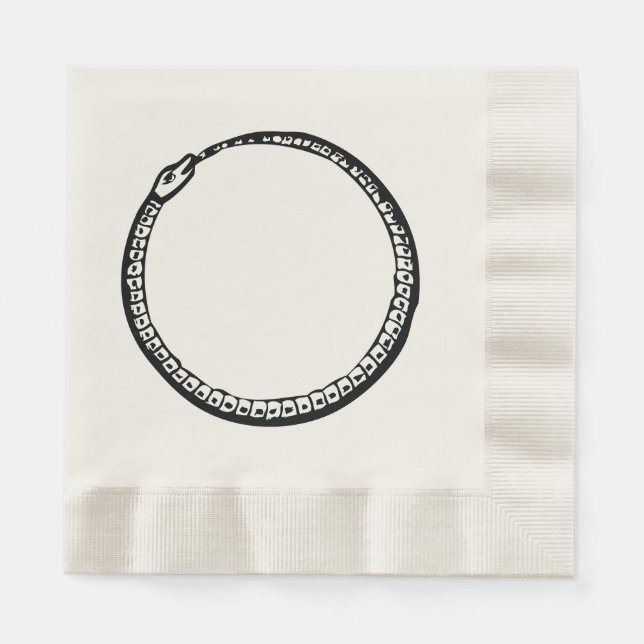 Ouroboros Pappersservett (Framsidan)