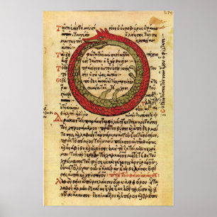Ouroboros Sherwood Taylor "The alchemis" Poster