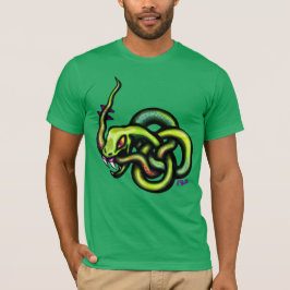 Ouroboros Snake Celtic Knot Tattor T Shirt