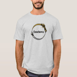 Ouroboros Snake och Dragon T Shirt