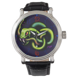 Ouroboros Snake Tattoo Art eWatch Watch Watch Armbandsur
