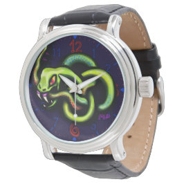 Ouroboros Snake Tattoo Art eWatch Watch Watch Armbandsur