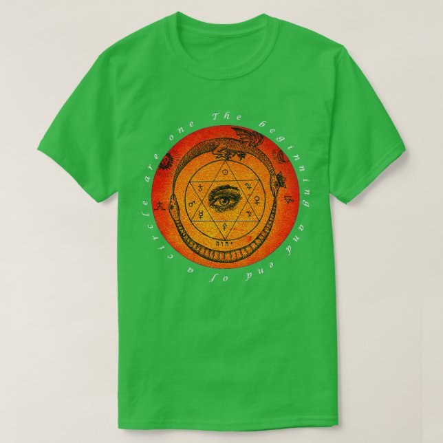 Ouroboros T Shirt (Design framsida)