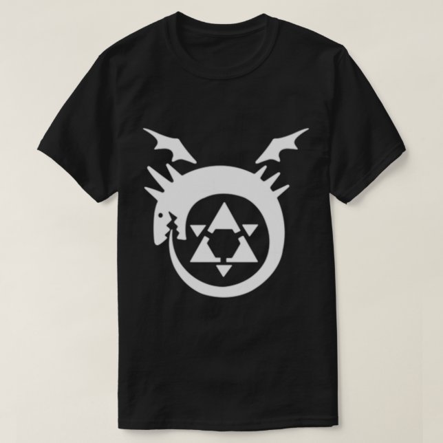Ouroboros Tattoo Homuculus T Shirt (Design framsida)