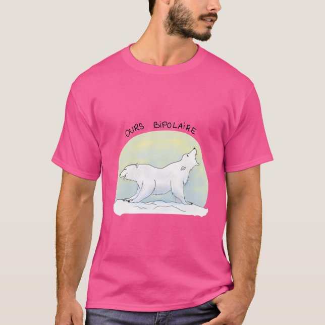 ours bipolaire t shirt (Framsida)