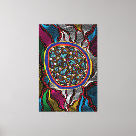 Oursprunglig design-15 Stretched-Kanvastryck Canvastryck