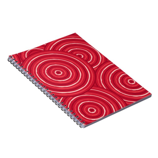 Oursprunglig linjekonfärgning anteckningsbok med spiral (Högra Sidan)