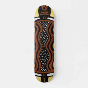 Oursprunglig teckningsfärg mini skateboard bräda 18,5 cm