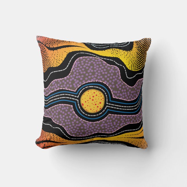 Oursprunglig utformning en Dekorativ kudde (Framsida)