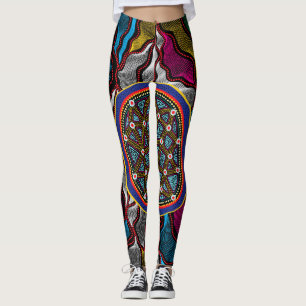 Oursprungliga mönster-15-strängar leggings