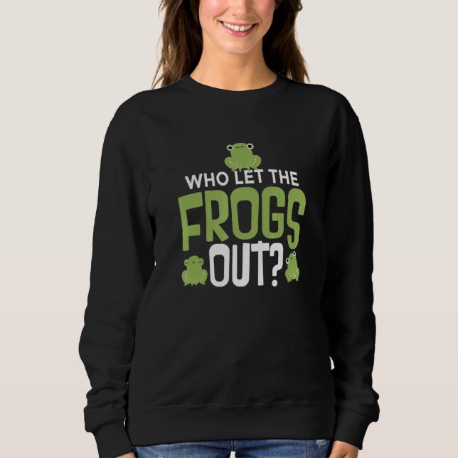 Ous Frog Tote Tadpole Frog T Shirt (Framsida)