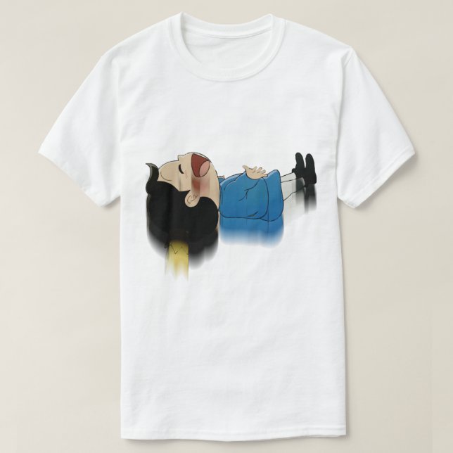 Ousama RankningBojji är lycklig T Shirt (Design framsida)