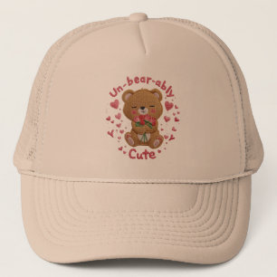 Out-bär-digt söt teddybjörn keps
