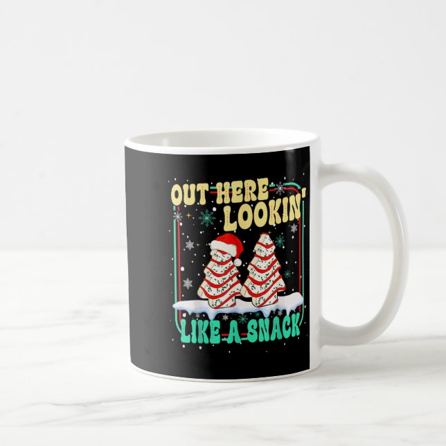 Out Here Lookin' Like A Snack Christmas Cakes Debb Kaffemugg (Höger)