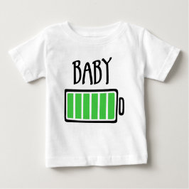 Out of Batteries – Baby T Shirt