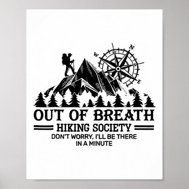 Out Of Breath Hiking Society 2  Poster (Framsidan)