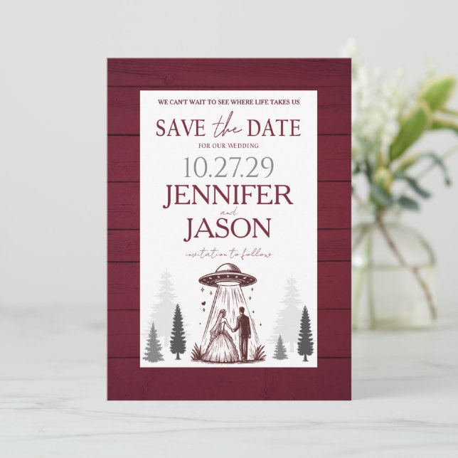 Out of this World Spara Datumet (Stående Fram)