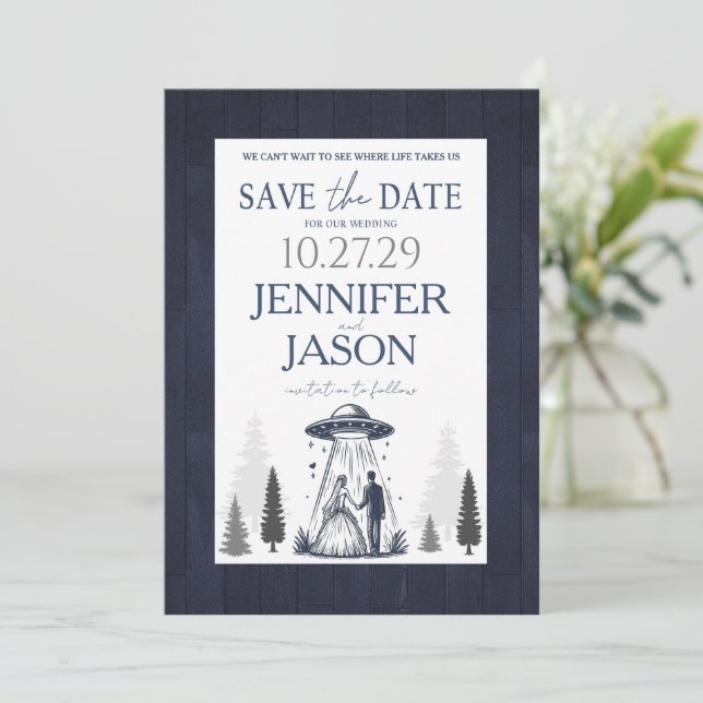 Out of this World Spara Datumet (Stående Fram)