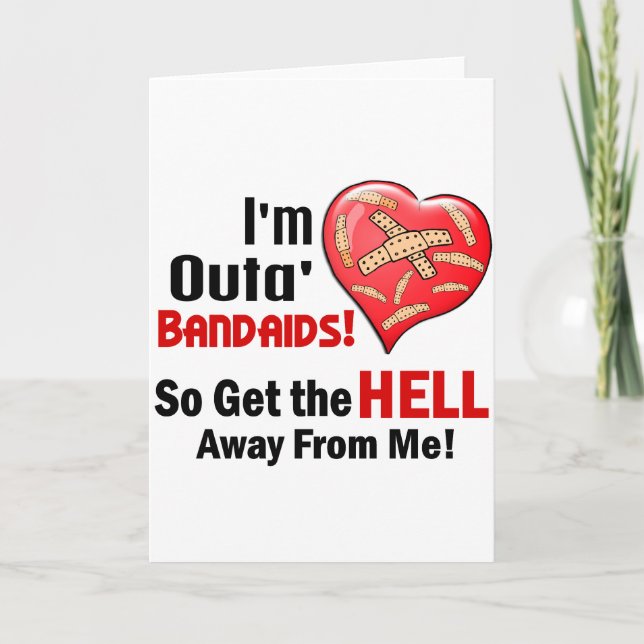 Outa'BandAids Helgkort (Framsida)