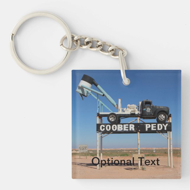 Outback Coober Pedy Customical Souvenir (Framsidan)