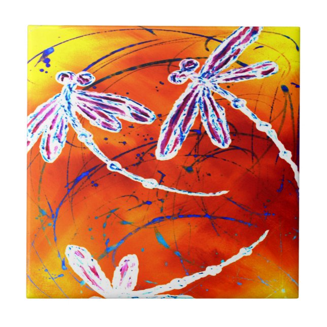 Outback-dragonflydans Kakelplatta (Framsidan)
