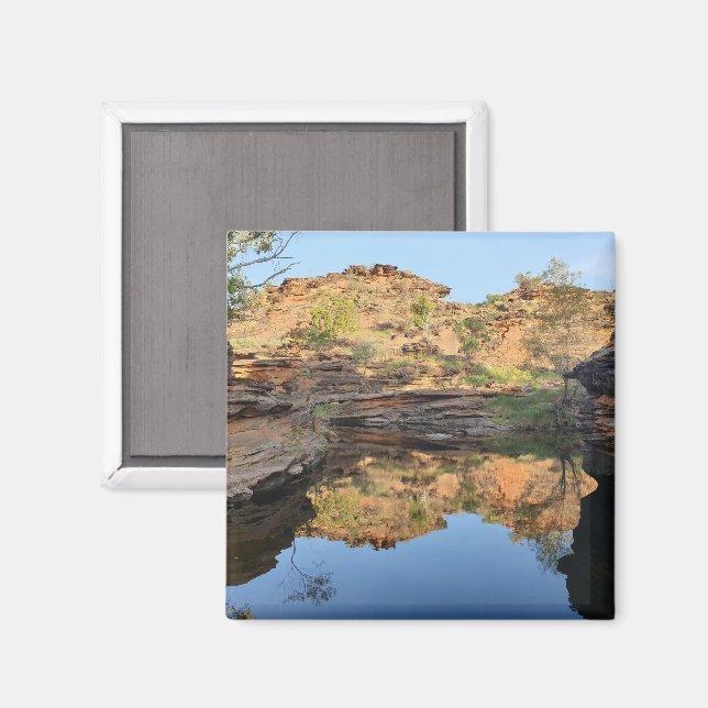 Outback-klippbassäng Magnet (Front/Back)