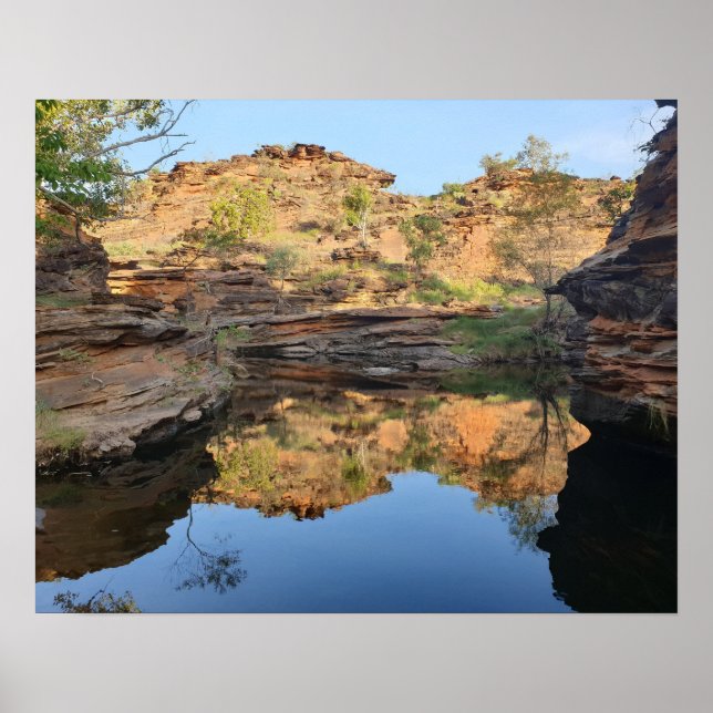 Outback Rock Pool Affisch (Framsidan)