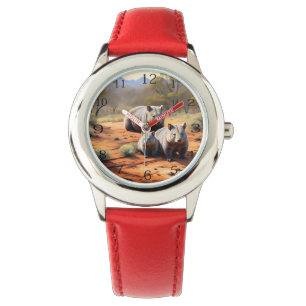 Outback Trio: Wombat Wanderers Armbandsur