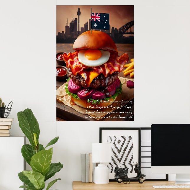 Outback Tucker Triumph 24x36 Poster (Hemmakontoret)