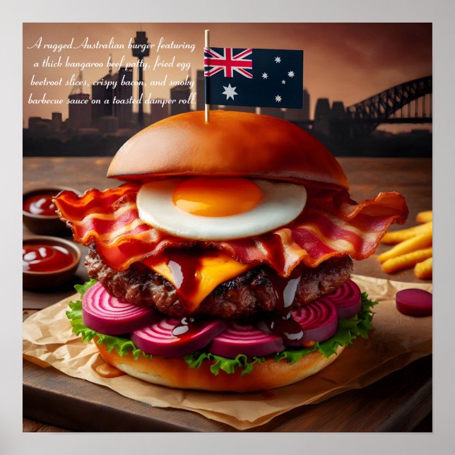 Outback Tucker Triumph Poster (Framsidan)