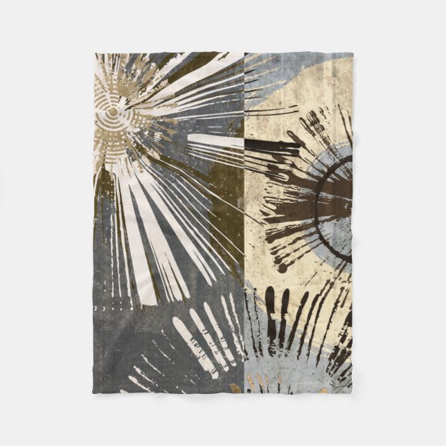 Outburst Tiles I Fleecefilt (Framsidan)