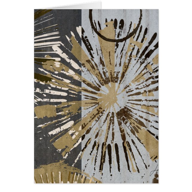 Outburst Tiles III Hälsningskort (Framsidan)