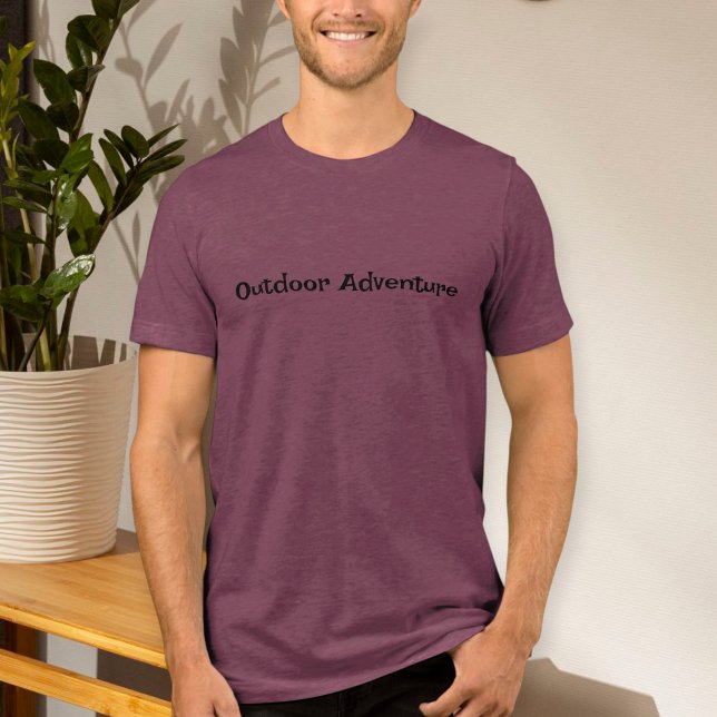 Outdoor adventure shirt / Camping tee /Backpacking (Skapare uppladdad)