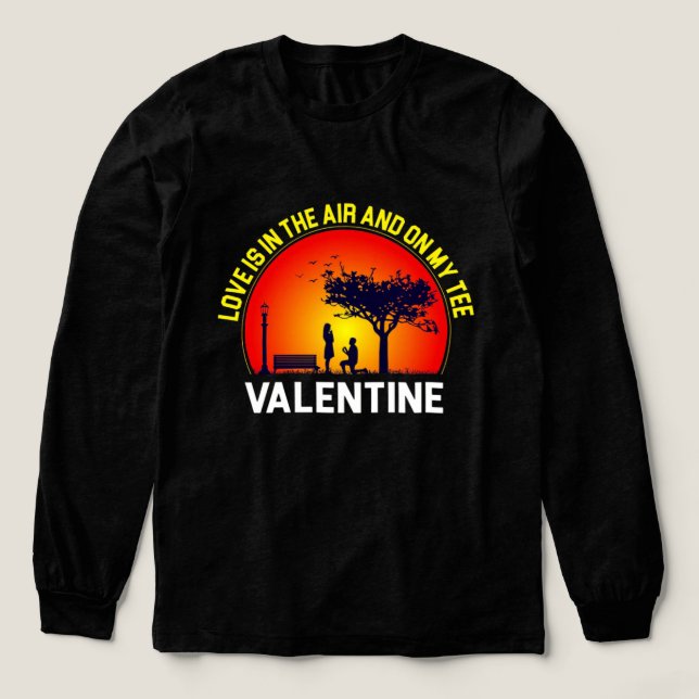 Outdoor Lovers: National Parks Valentines Day 2026 T Shirt (Design framsida)