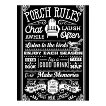 OUTDOOR POSTER - Porch Regler