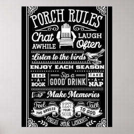 OUTDOOR POSTER - Porch Regler