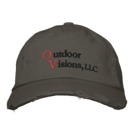 Outdoor Visions Låg Profil Robust Broderad Keps
