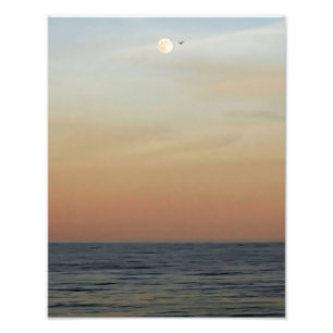 Outer Banker Moonrise Fototryck
