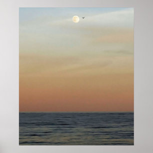 Outer Banker Moonrise Poster