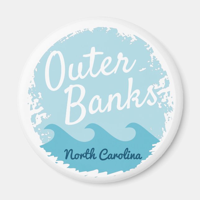 Outer Banker North Carolina Magnet (Framsidan)
