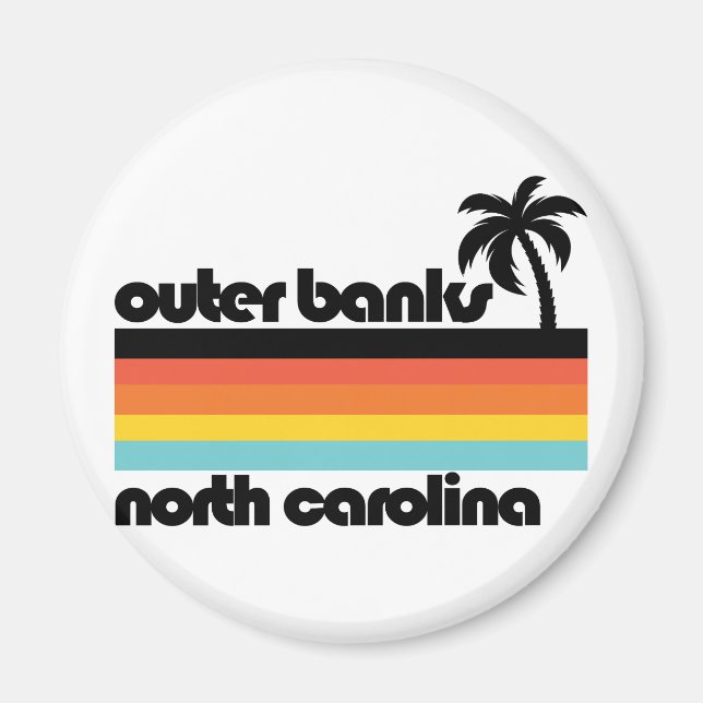 Outer Banker North Carolina Magnet (Framsidan)