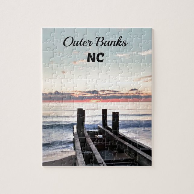 Outer Banker, North Carolina Pussel (Vertikal)
