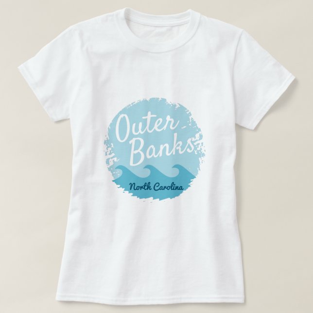 Outer Banker North Carolina T-Shirt (Design framsida)