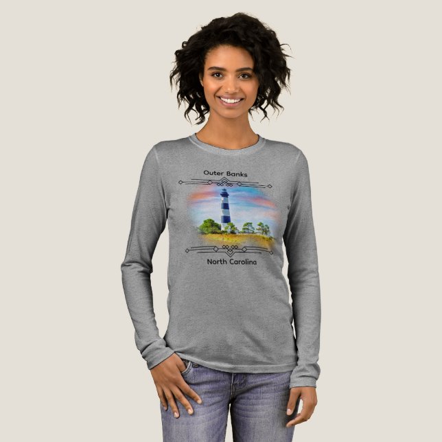 Outer Banker North Carolina T-Shirt (Hel framsida)